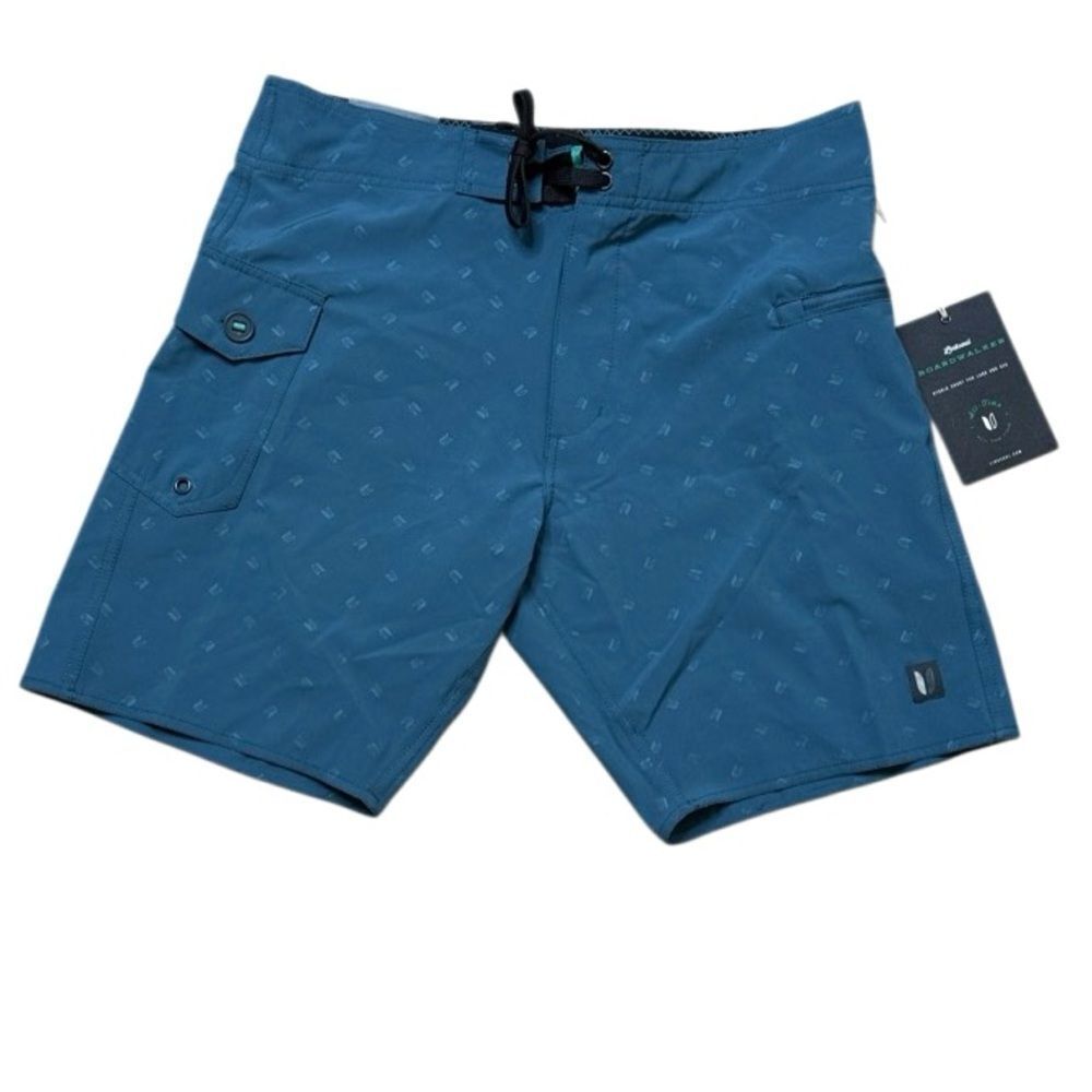 NWT Linksoul Stormer Board shorts Stargazer Blue size 31